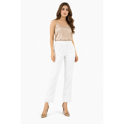 Kurti Pants with Bottom Lace