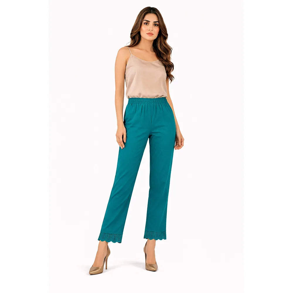 Kurti Pants with Bottom Lace