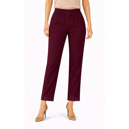 Kurti Pants with Bottom Lace