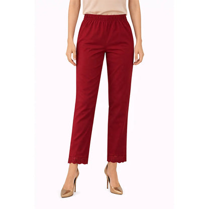 Kurti Pants with Bottom Lace