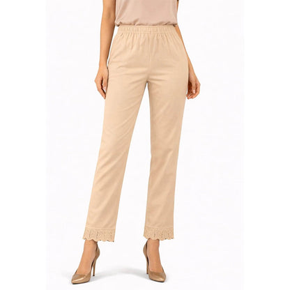 Kurti Pants with Bottom Lace